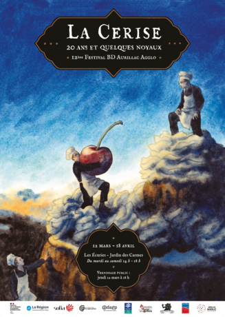 affiche expo la cerise